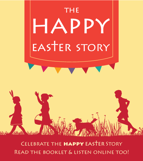 Happy Easter Story booklet front cover